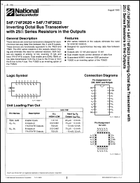 Click here to download 74F2620PC Datasheet