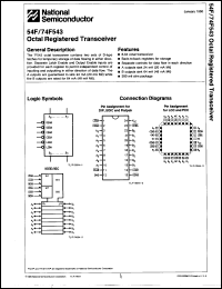 Click here to download 74F543LC Datasheet
