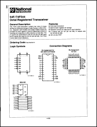 Click here to download 54F544DMQB Datasheet
