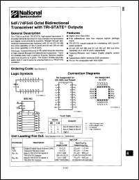 Click here to download 54F545LMQB Datasheet