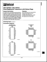 Click here to download 74F551QC Datasheet