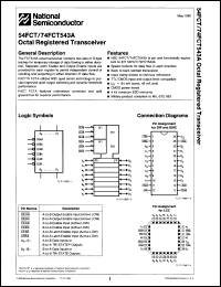 Click here to download 54FCT543ALMX Datasheet
