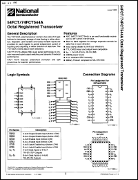 Click here to download 54FCT544ASDM Datasheet