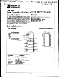 Click here to download 74AC648SC Datasheet