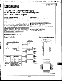 Click here to download 74ACQ646SC Datasheet