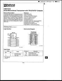 Click here to download 74BCT245SCX Datasheet