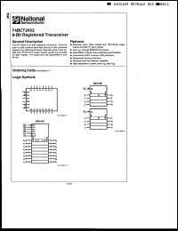 Click here to download 74BCT2952SC Datasheet