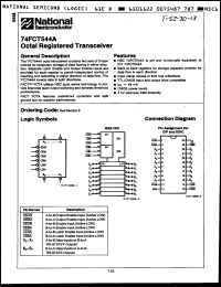 Click here to download 74FCT544ASPCQR Datasheet