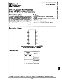 Click here to download DM74ALS5620N Datasheet