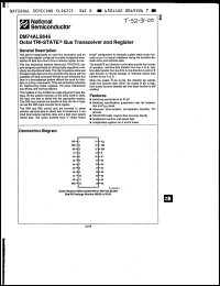 Click here to download DM74ALS646WMX Datasheet