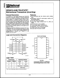 Click here to download DP8307J/A+ Datasheet