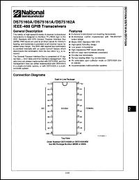 Click here to download DS75161AN/B+ Datasheet