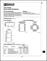 Click here to download 54F352FMQB Datasheet