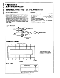 Click here to download CD4519BCJ/A+ Datasheet
