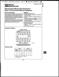 Click here to download DM74ALS257AJ Datasheet