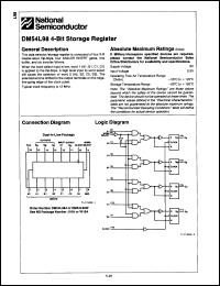Click here to download DM54L98J/883 Datasheet