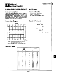 Click here to download DM74LS450J/A+ Datasheet