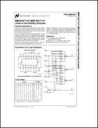 Click here to download MM54HCT147J Datasheet