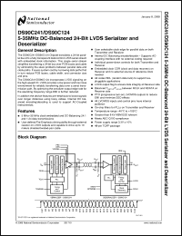 Click here to download DS90C241QVS Datasheet