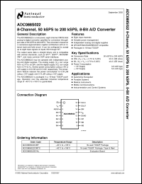 Click here to download ADC088S022EVAL Datasheet