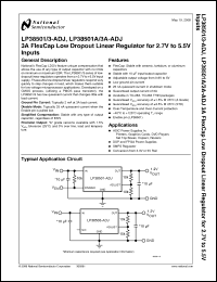 Click here to download LP38503TSX-ADJ Datasheet