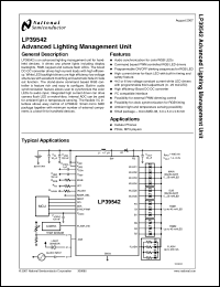 Click here to download LP39542 Datasheet