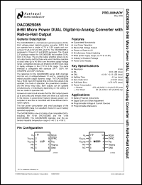 Click here to download DAC082S085CIMM Datasheet