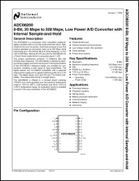 Click here to download ADC08200EVAL Datasheet