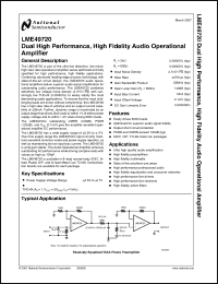 Click here to download LME49720HA Datasheet