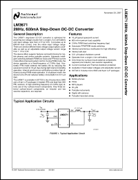 Click here to download LM3671_07 Datasheet