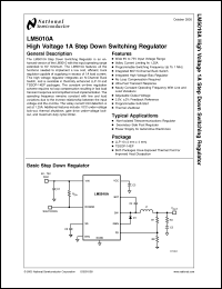 Click here to download LM5010AMHX Datasheet