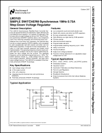 Click here to download LM3103MH Datasheet