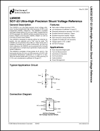 Click here to download LM4030BMF-4.096 Datasheet