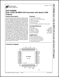 Click here to download ADC14DS080LFEB Datasheet