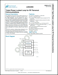 Click here to download LMX3305_09 Datasheet