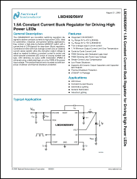 Click here to download LM3406MH Datasheet