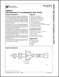 Click here to download LMH6517SQX Datasheet