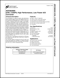 Click here to download ADC083000DEV Datasheet