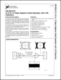 Click here to download DS15EA101SQ Datasheet