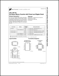 Click here to download 74F191PCQB Datasheet