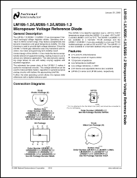 Click here to download LM185-1.2_08 Datasheet
