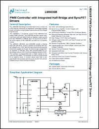 Click here to download LM5035BSQX Datasheet
