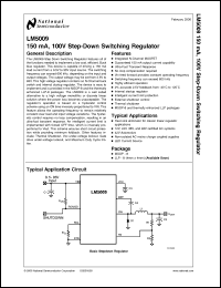 Click here to download LM5009SDX Datasheet