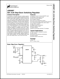 Click here to download LM25007MMX Datasheet