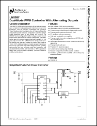 Click here to download LM5037MTX Datasheet