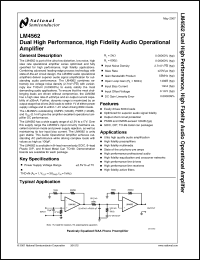 Click here to download LM4562NA Datasheet