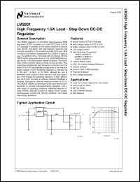 Click here to download LM2831XMF Datasheet