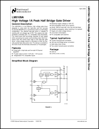 Click here to download LM5109ASDX Datasheet