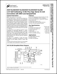 Click here to download ADC12L034 Datasheet