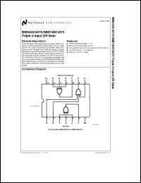 Click here to download MM74HC4075 Datasheet